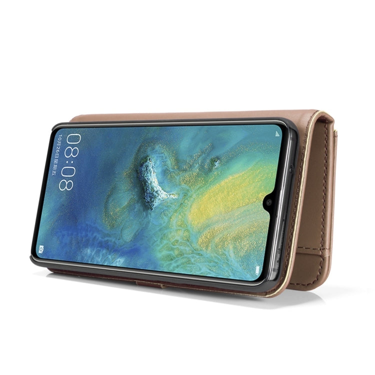 DG.MING Lambskin Detachable Horizontal Flip Magnetic Case for Huawei Mate 20, with Holder & Card Slots & Wallet