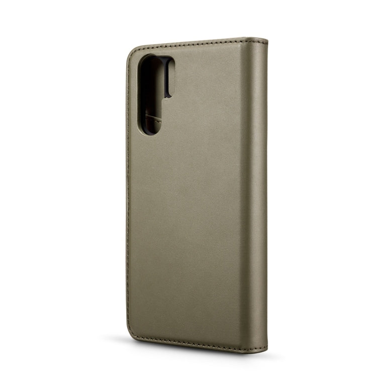 DG.MING Lambskin Detachable Horizontal Flip Magnetic Case for Huawei P30 Pro, with Holder & Card Slots & Wallet