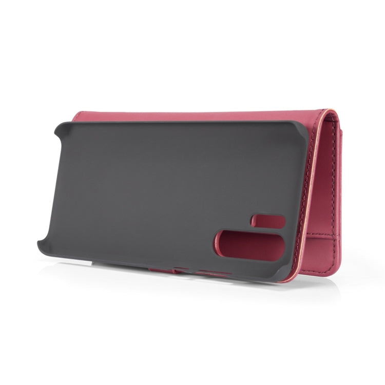 DG.MING Lambskin Detachable Horizontal Flip Magnetic Case for Huawei P30 Pro, with Holder & Card Slots & Wallet