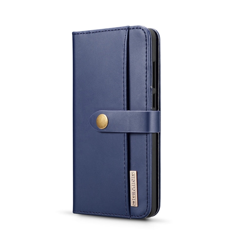 DG.MING Lambskin Detachable Horizontal Flip Magnetic Case for Huawei P30, with Holder & Card Slots & Wallet