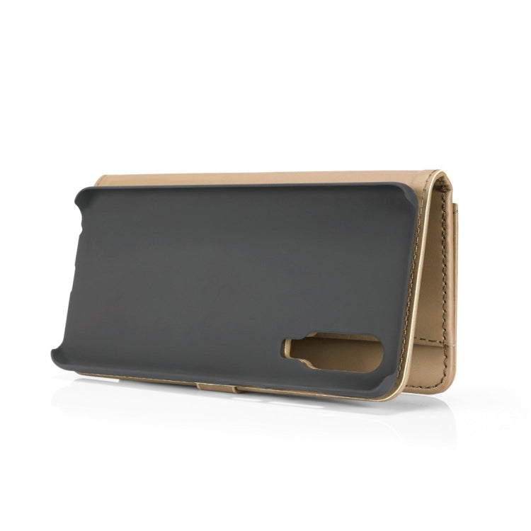 DG.MING Lambskin Detachable Horizontal Flip Magnetic Case for Huawei P30, with Holder & Card Slots & Wallet