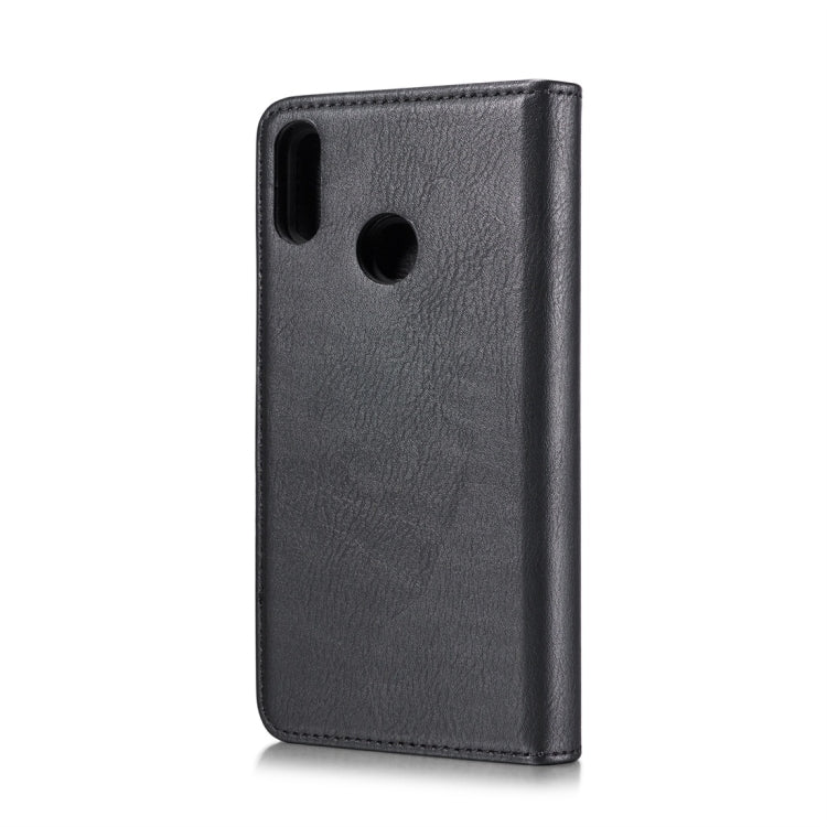 DG.MING Crazy Horse Texture Flip Detachable Magnetic Leather Case for Huawei P Smart (2019) / Honor 10 Lite / Nova Lite 3, with Holder & Card Slots & Wallet