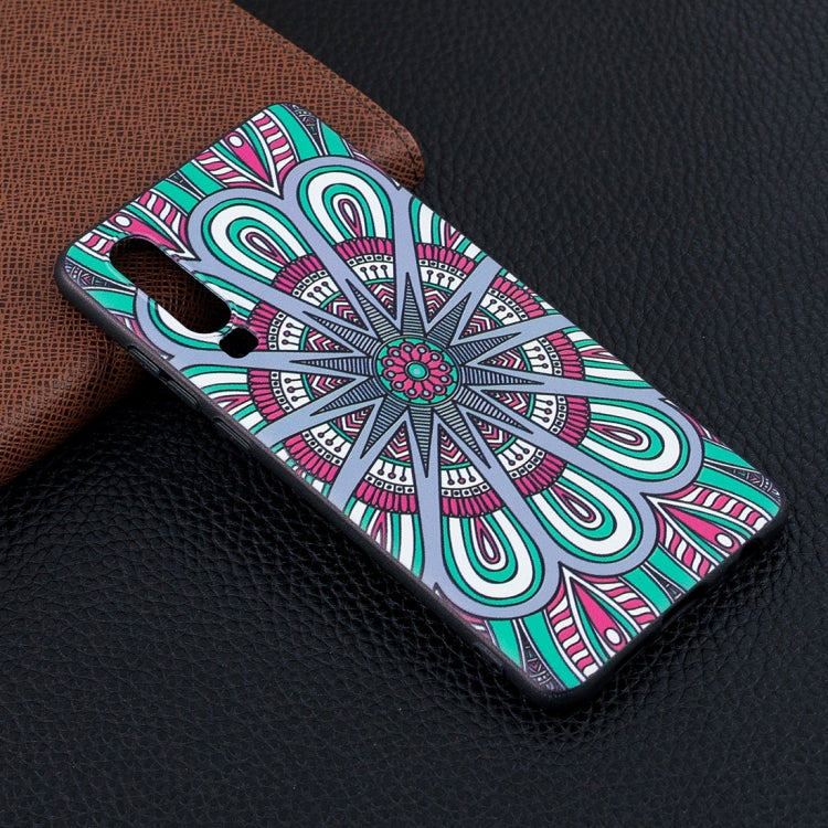 Stramonium Pattern Stereo Relief Soft TPU Protective Case for Huawei P30