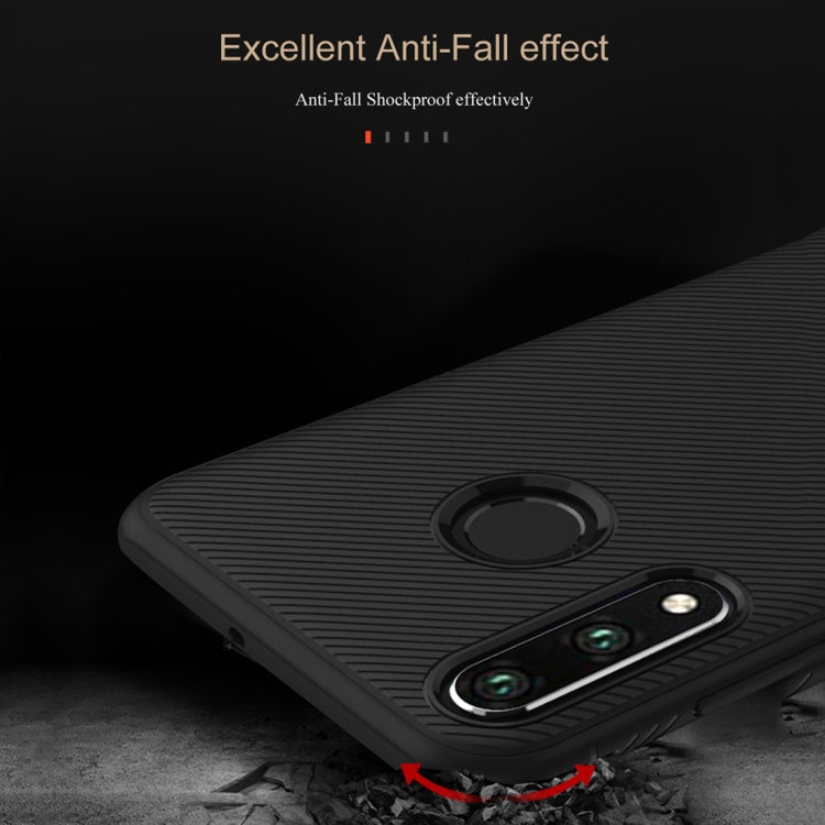 lenuo Leshen Series Stripe Texture TPU Case for Huawei P30 Lite