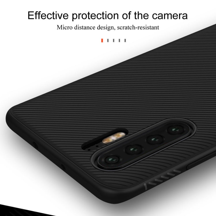 lenuo Leshen Series Stripe Texture TPU Case for Huawei P30 Pro (Blue)