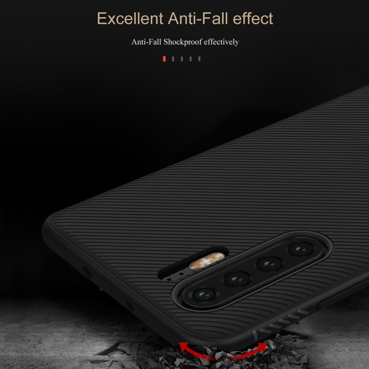 lenuo Leshen Series Stripe Texture TPU Case for Huawei P30 Pro (Blue)