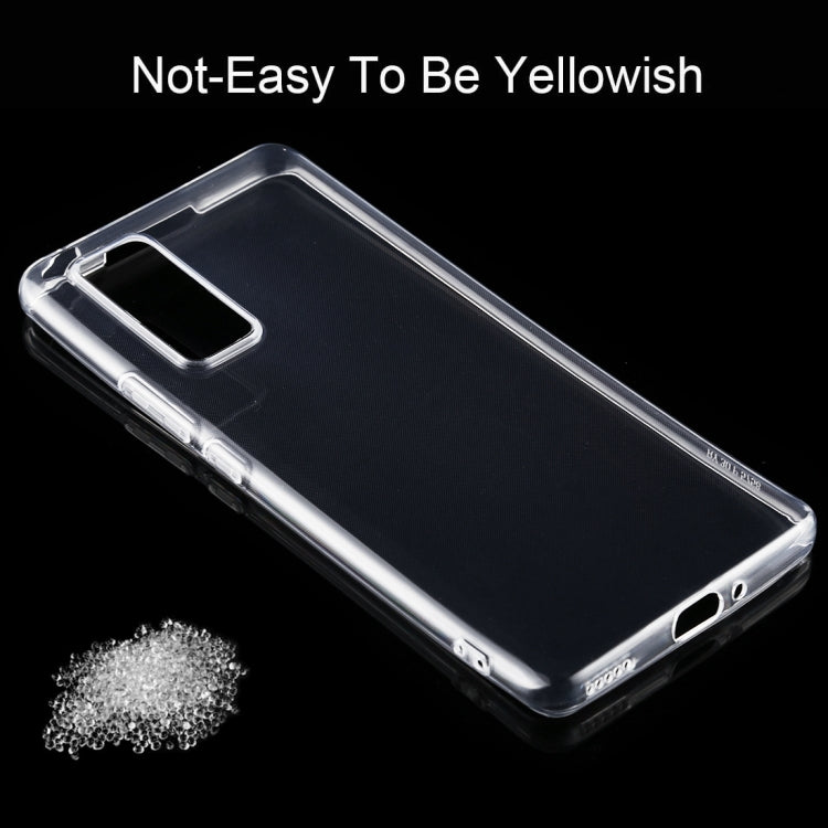 For Huawei Honor 30 Pro 0.5mm Ultra-Thin Transparent TPU Protective Case (Transparent)