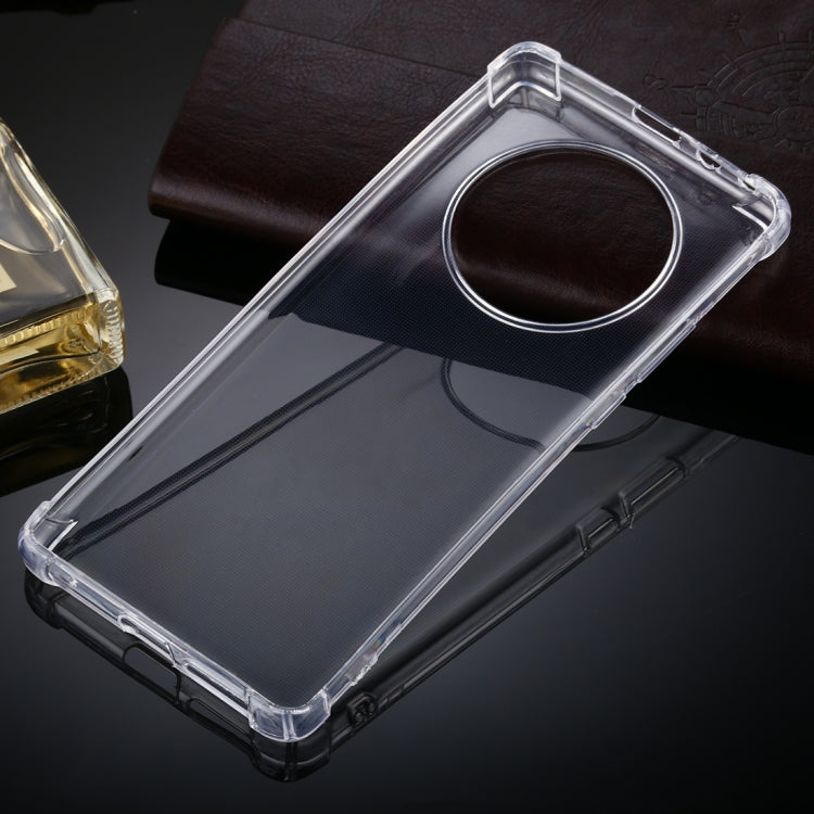 For Huawei Mate 40 Pro Four-Corner Shockproof Ultra-Thin Transparent TPU Case