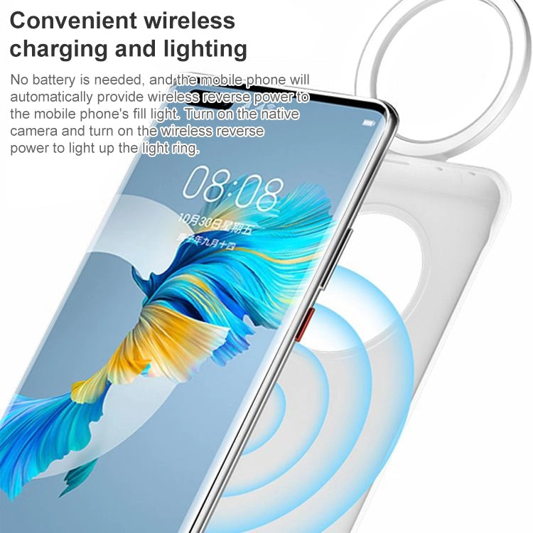 For Huawei Mate 30 Pro Selfie Fill Light Protective Case(White)