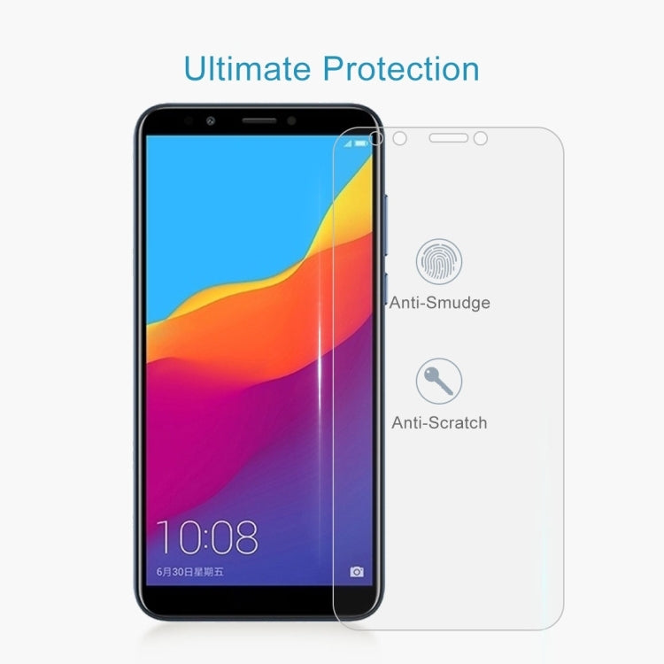 100 PCS 0.26mm 9H 2.5D Tempered Glass Film for Huawei Honor Play 7C