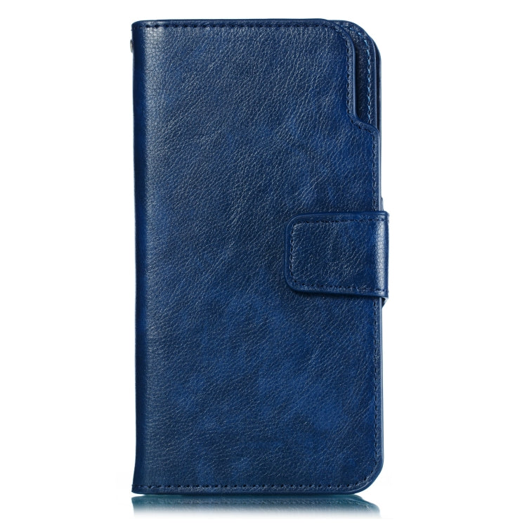 Multifunctional Litchi Texture Horizontal Flip Leather Case for Huawei P20 Lite, with