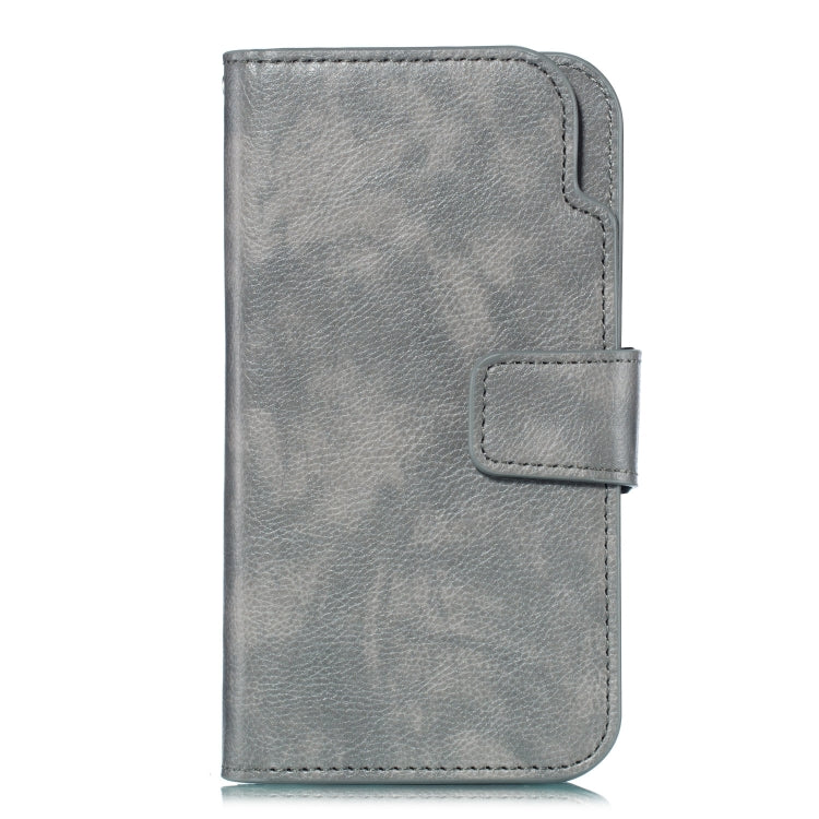 Multifunctional Litchi Texture Horizontal Flip Leather Case for Huawei Enjoy 7S, with Nine Card Slot & Holder & Wallet