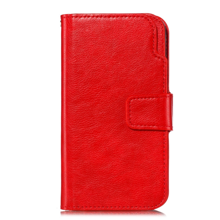 Multifunctional Litchi Texture Horizontal Flip Leather Case for Huawei Enjoy 7S, with Nine Card Slot & Holder & Wallet
