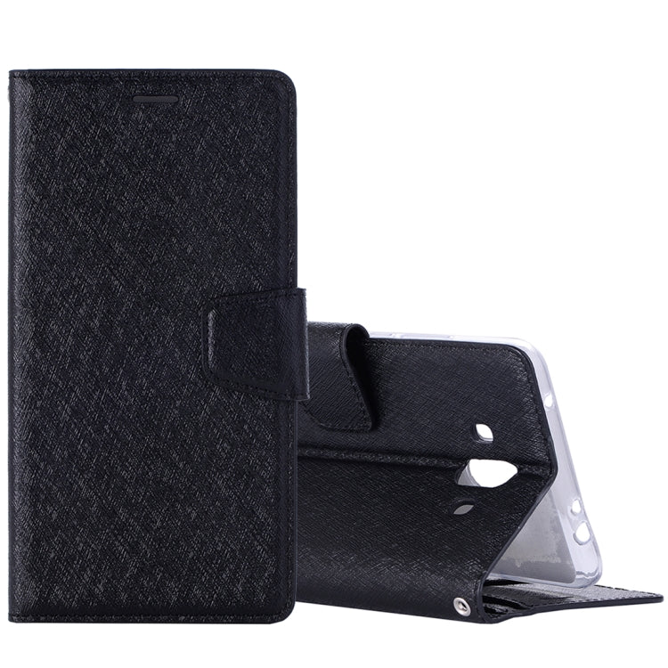 For Huawei  Mate 10 Silk Texture Horizontal Flip Leather Case with Holder & Card Slots & Wallet & Photo Frame