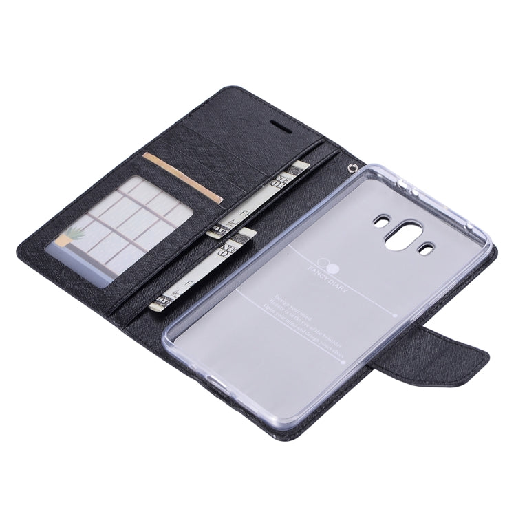 For Huawei  Mate 10 Silk Texture Horizontal Flip Leather Case with Holder & Card Slots & Wallet & Photo Frame