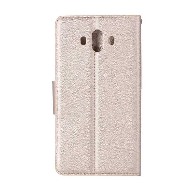 For Huawei  Mate 10 Silk Texture Horizontal Flip Leather Case with Holder & Card Slots & Wallet & Photo Frame