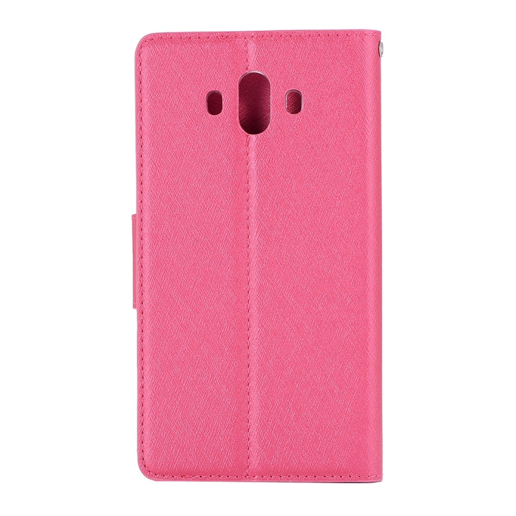 For Huawei  Mate 10 Silk Texture Horizontal Flip Leather Case with Holder & Card Slots & Wallet & Photo Frame