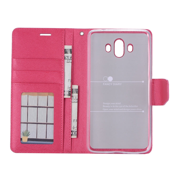 For Huawei  Mate 10 Silk Texture Horizontal Flip Leather Case with Holder & Card Slots & Wallet & Photo Frame