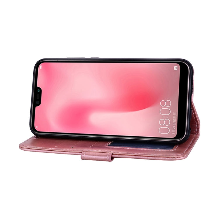 Mandragora Pattern Crystal Encrusted Horizontal Flip Leather Case for Huawei P20 Lite / Nova 3e, with Card Slot & Holder & Wallet & Lanyard