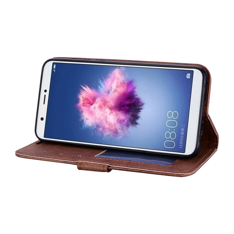 Mandragora Pattern Crystal Encrusted Horizontal Flip Leather Case for Huawei P smart (Enjoy 7S), with Card Slot & Holder & Wallet & Lanyard