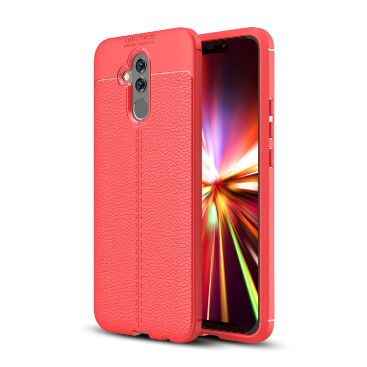 Litchi Texture TPU Shockproof Case for Huawei Mate 20 Lite