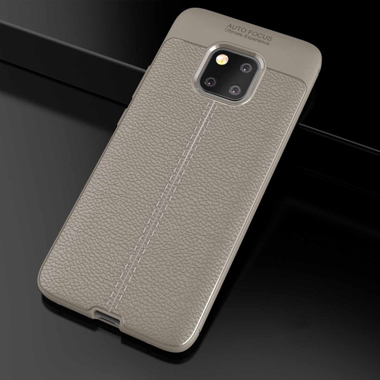 Litchi Texture TPU Shockproof Case for Huawei Mate 20 Pro