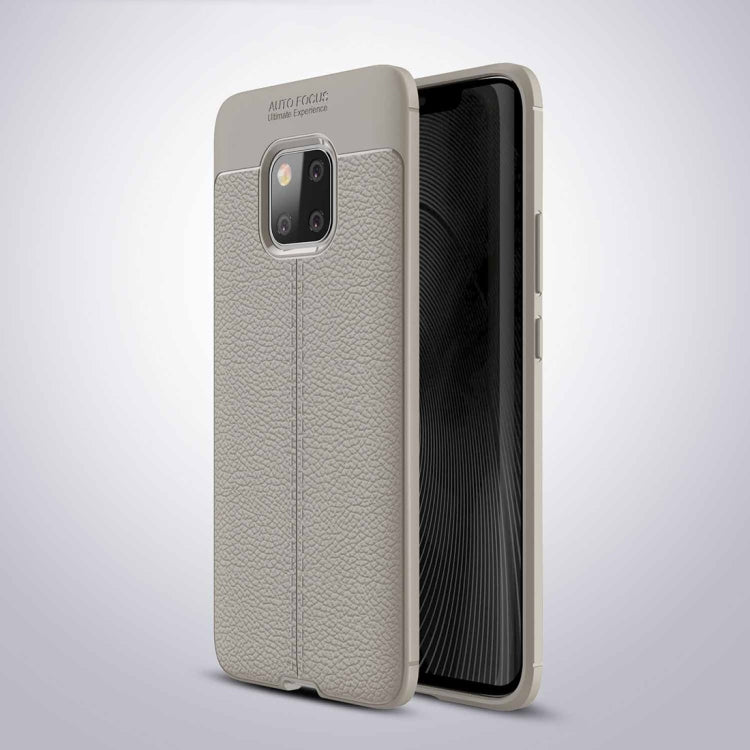 Litchi Texture TPU Shockproof Case for Huawei Mate 20 Pro