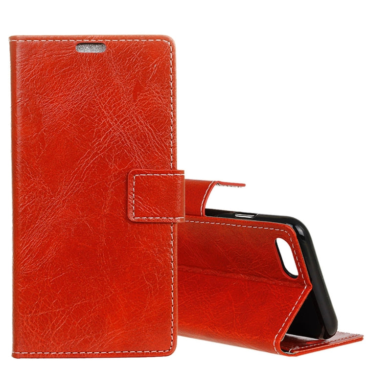 For Huawei  Honor View 10 Retro Crazy Horse Texture Horizontal Flip Leather Case with Holder & Card Slots & Wallet & Photo Frame