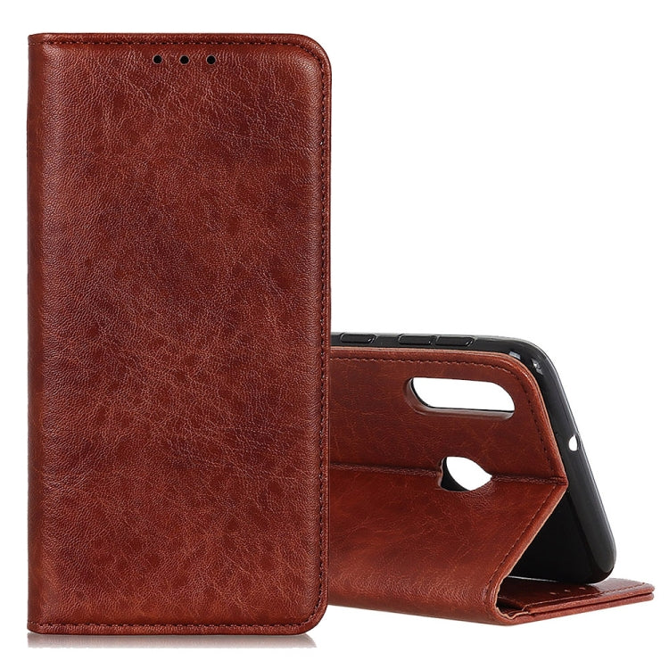 Magnetic Crazy Horse Texture Horizontal Flip Leather Case for Huawei P Smart+ 2019 / Honor 10i, with Holder & Card Slots & Wallet