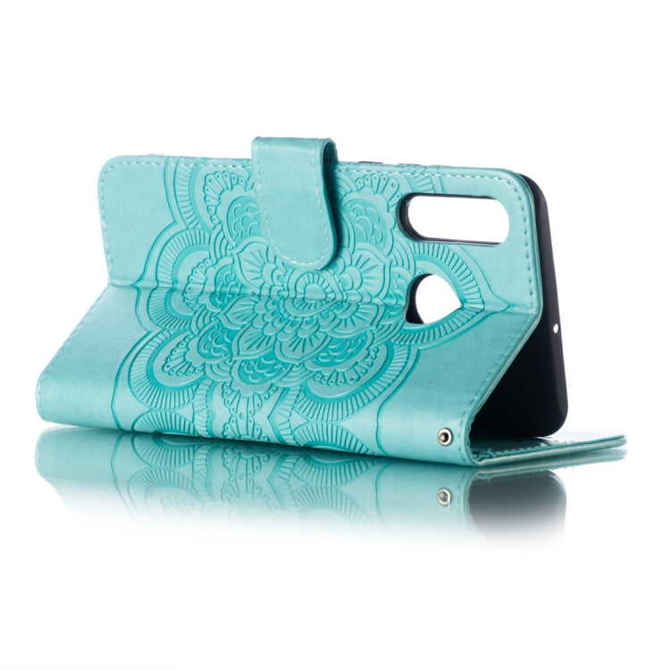 Mandala Embossing Pattern Horizontal Flip Leather Case for Huawei P30 Lite, with Holder & Card Slots & Wallet & Photo Frame