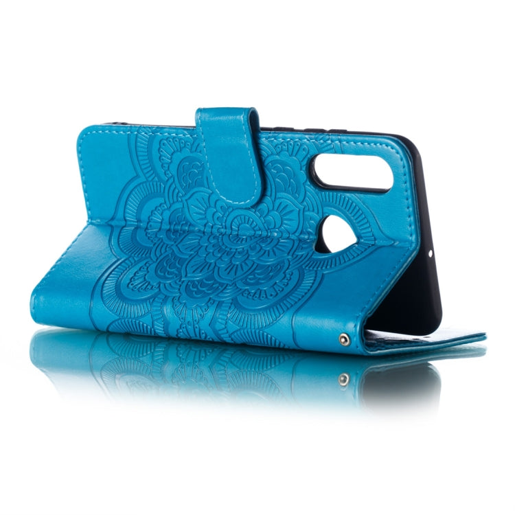 Mandala Embossing Pattern Horizontal Flip Leather Case for Huawei P30 Lite, with Holder & Card Slots & Wallet & Photo Frame