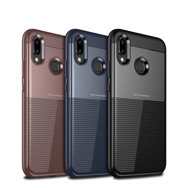 UNBREANK PC + TPU Invisible Airbag Shockproof Protective Case for Huawei P20 Lite / Nova 3e(Black)