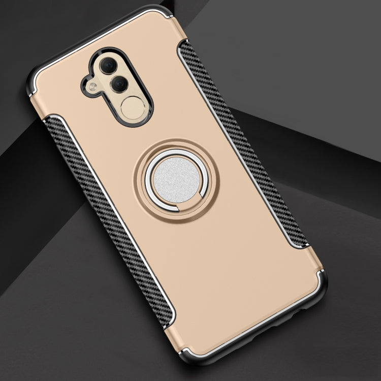 Magnetic 360 Degree Rotation Ring Holder Armor Protective Case for Huawei Mate 20 Lite