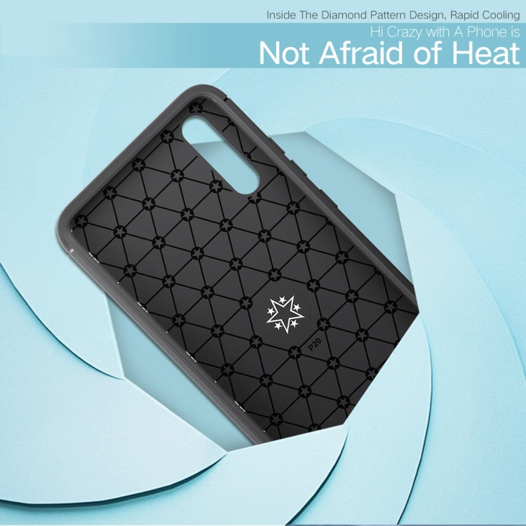 lenuo Shockproof TPU Case for Huawei P20 Pro, with Invisible Holder