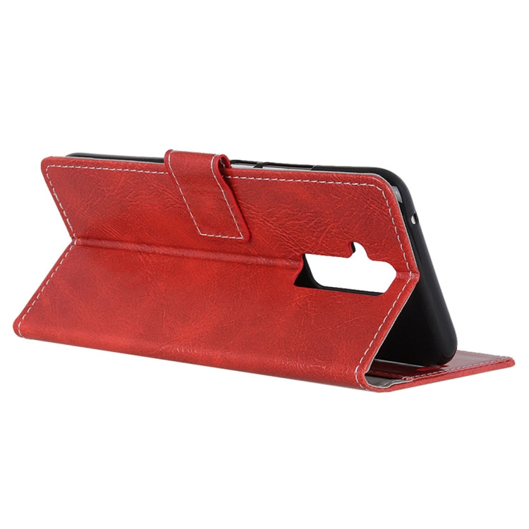 Retro Crazy Horse Texture Horizontal Flip Leather Case for Huawei Mate 20 Lite, with Holder & Card Slots & Photo Frame