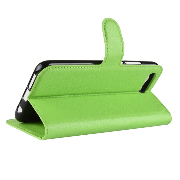 For Huawei Honor 10 Litchi Texture Horizontal Flip PU Leather Case with Holder & Card Slots & Wallet