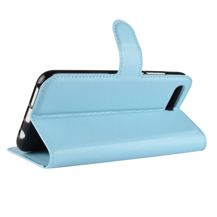 For Huawei Honor 10 Litchi Texture Horizontal Flip PU Leather Case with Holder & Card Slots & Wallet