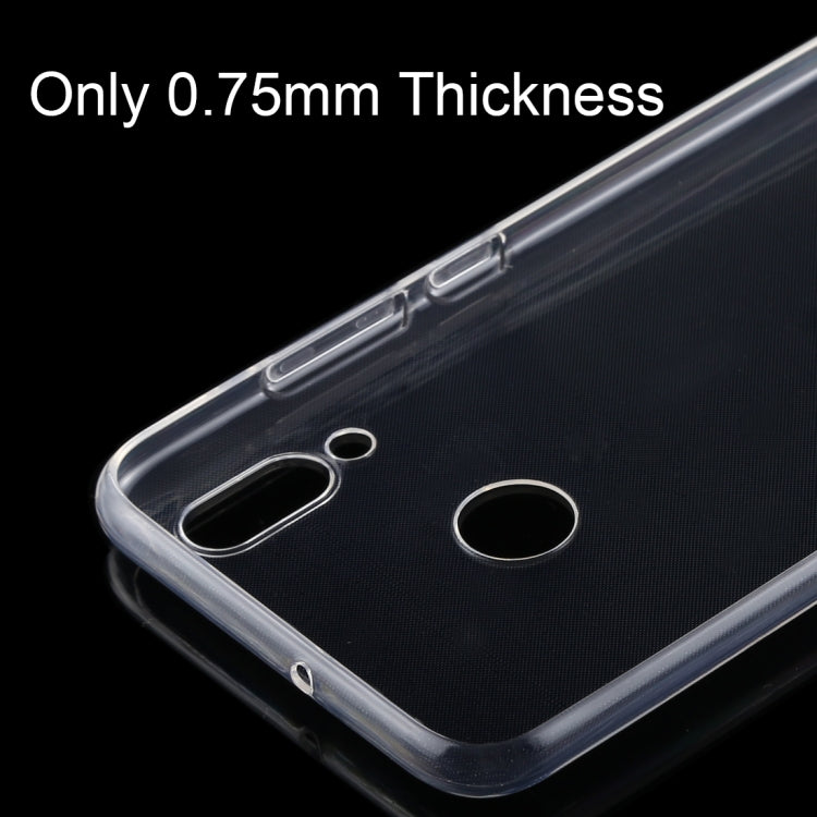0.75mm Ultrathin Transparent TPU Soft Protective Case for Huawei P Smart (2019) / Honor 10 Lite