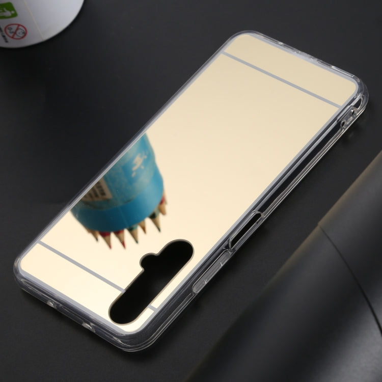 Ultra-thin Electroplating Mirror Acrylic TPU Protective Back Cover Case for Huawei Honor 20