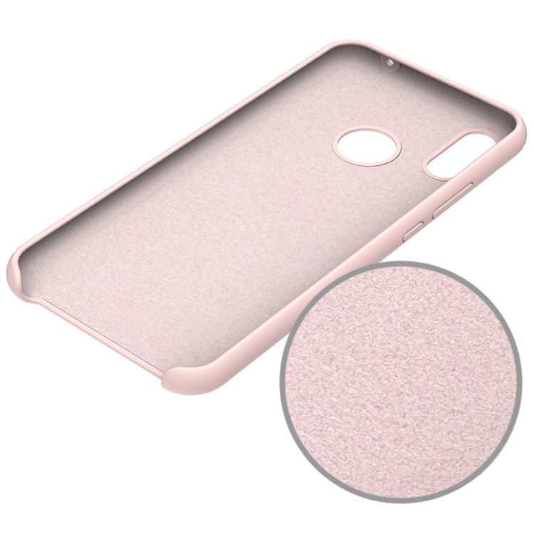 Solid Color Liquid Silicone Dropproof Protective Case for Huawei Nova 3