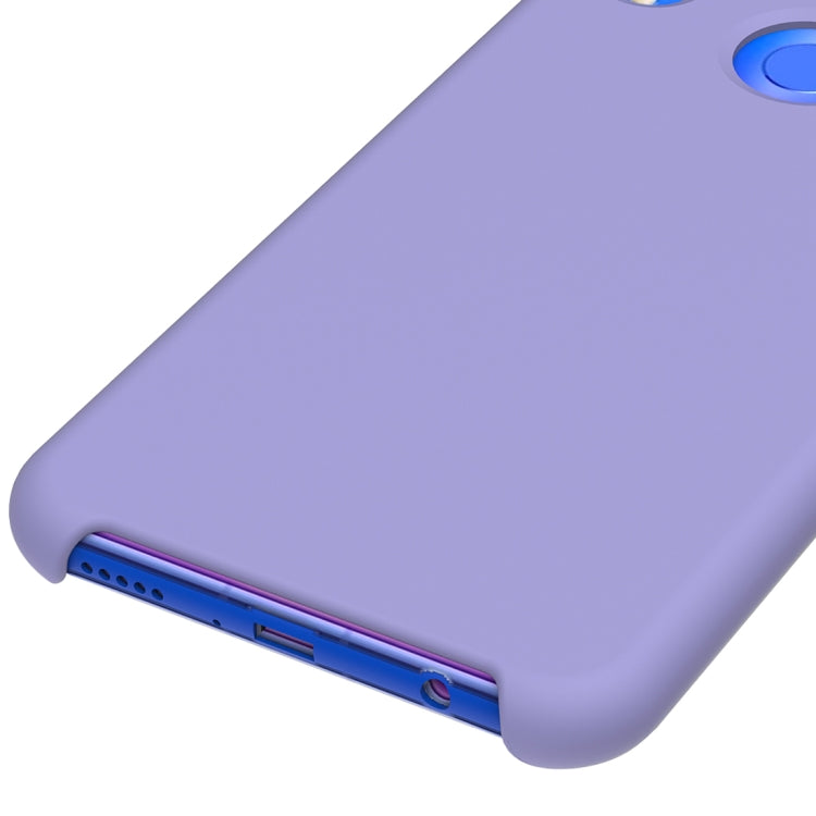 Solid Color Liquid Silicone Dropproof Protective Case for Huawei Nova 3