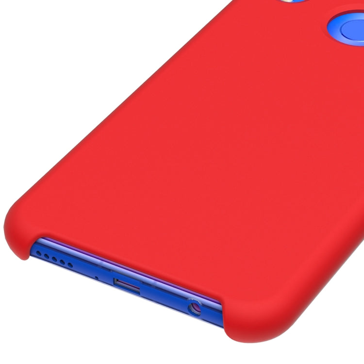 Solid Color Liquid Silicone Dropproof Protective Case for Huawei Nova 3