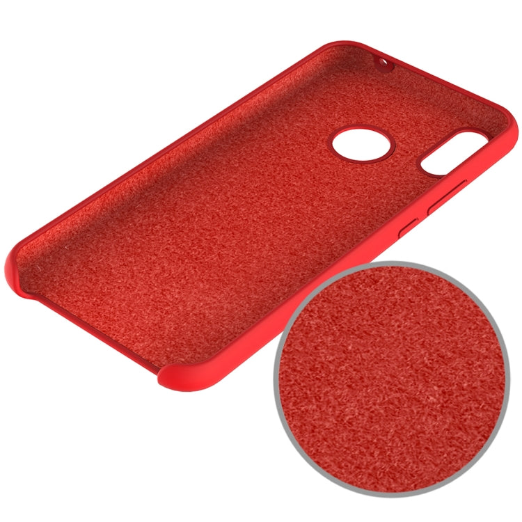 Solid Color Liquid Silicone Dropproof Protective Case for Huawei Nova 3