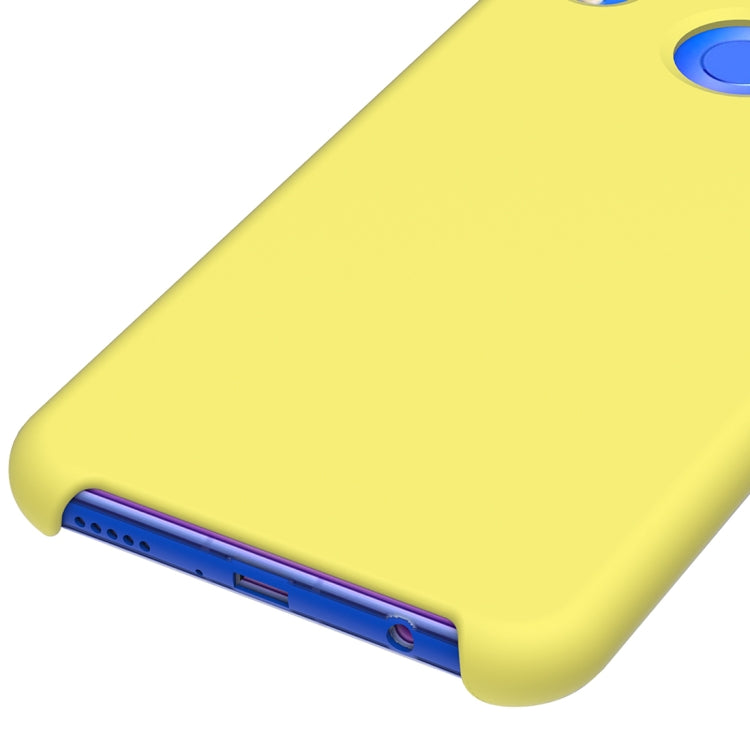 Solid Color Liquid Silicone Dropproof Protective Case for Huawei Nova 3