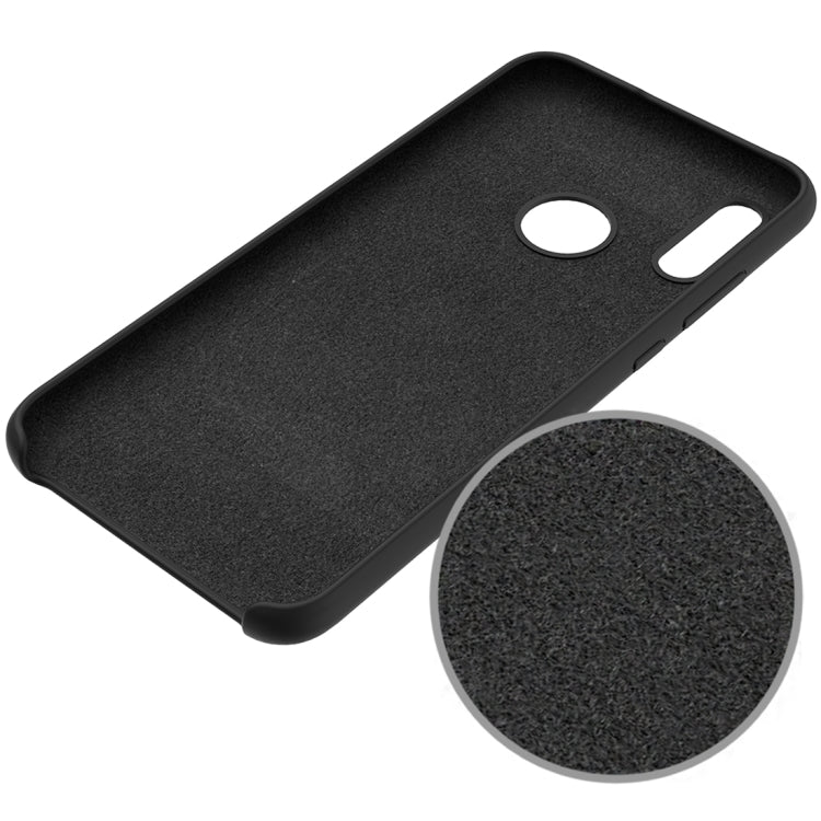 Solid Color Liquid Silicone Dropproof Protective Case for Huawei Honor 10 Lite