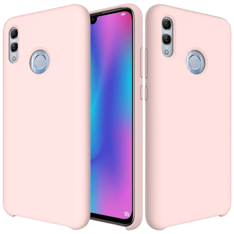 Solid Color Liquid Silicone Dropproof Protective Case for Huawei Honor 10 Lite