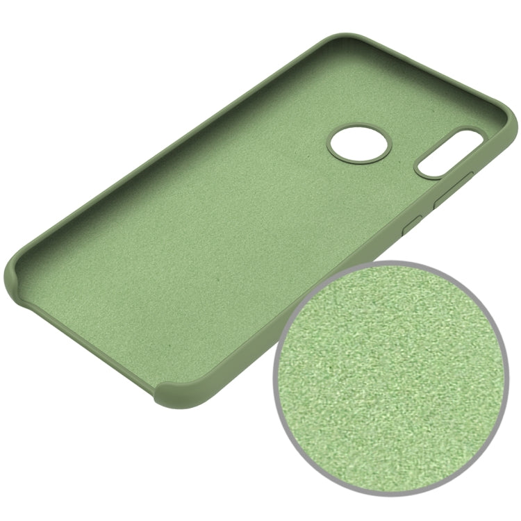 Solid Color Liquid Silicone Dropproof Protective Case for Huawei Honor 10 Lite