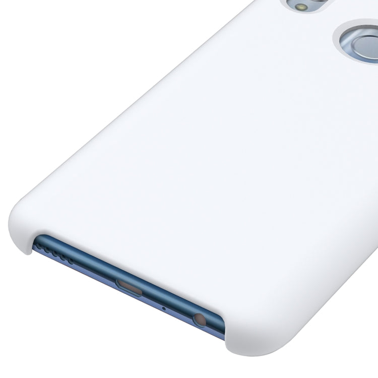 Solid Color Liquid Silicone Dropproof Protective Case for Huawei Honor 10 Lite