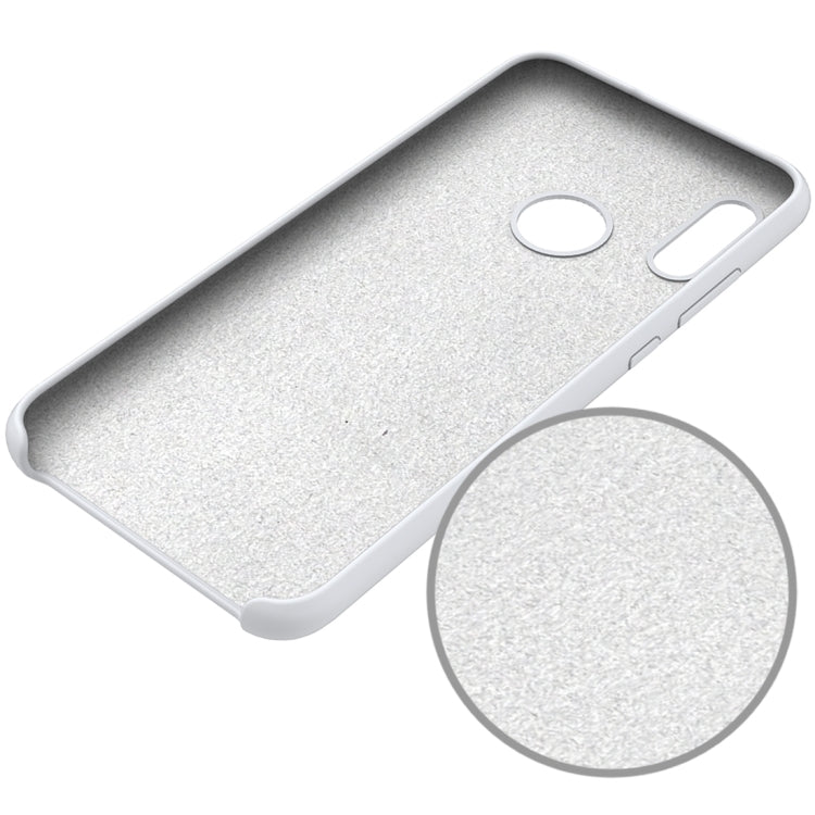 Solid Color Liquid Silicone Dropproof Protective Case for Huawei Honor 10 Lite