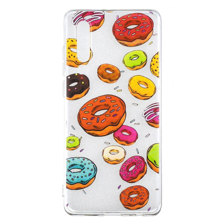 Doughnut Pattern Transparent TPU Protective Case for Huawei P30